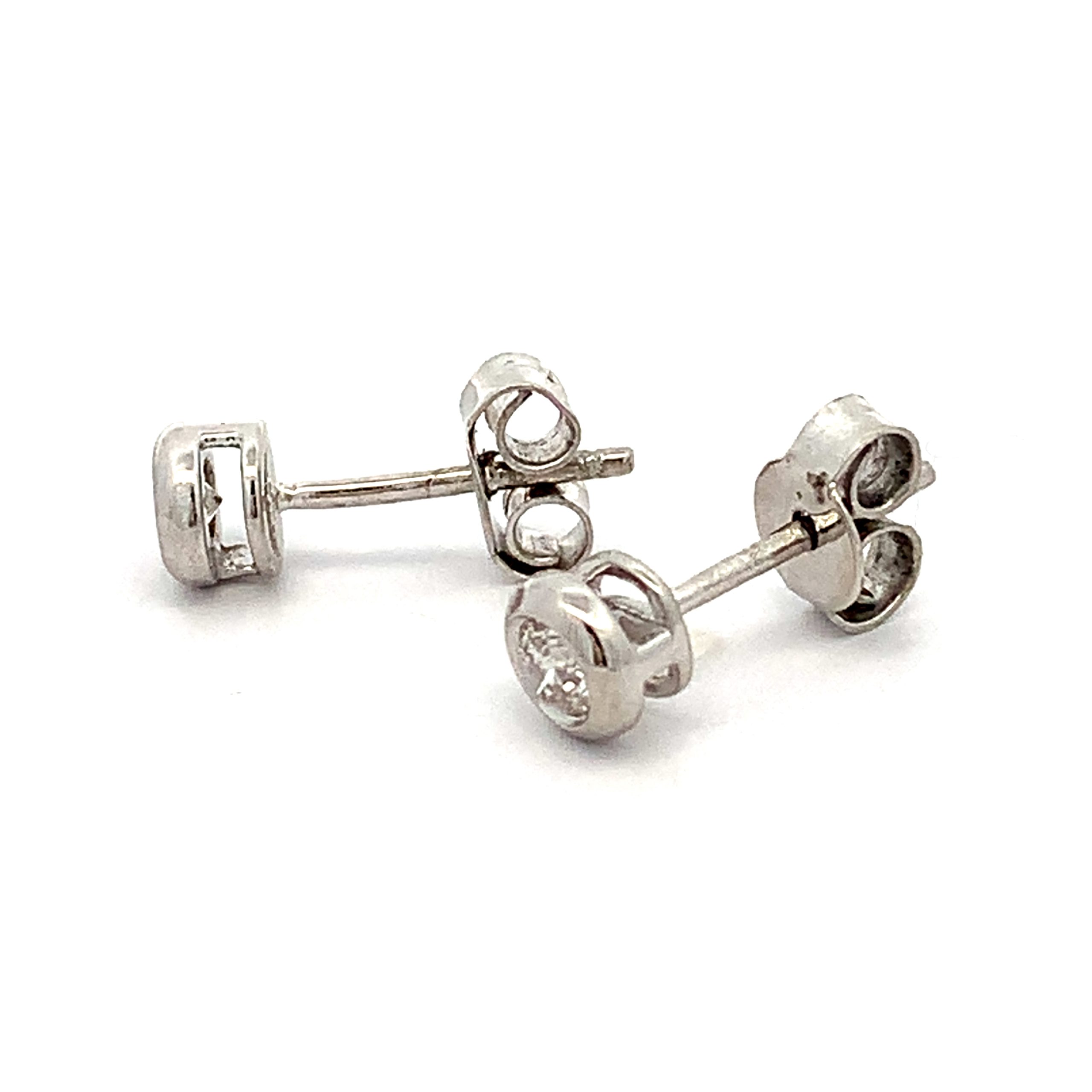 0.30ct Diamond Platinum Stud Earrings