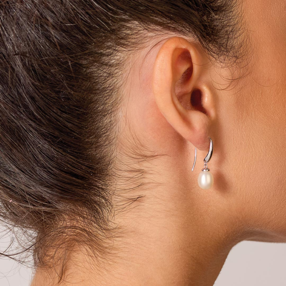 Kit Heath Revival Classic Pearl Drop Earrings