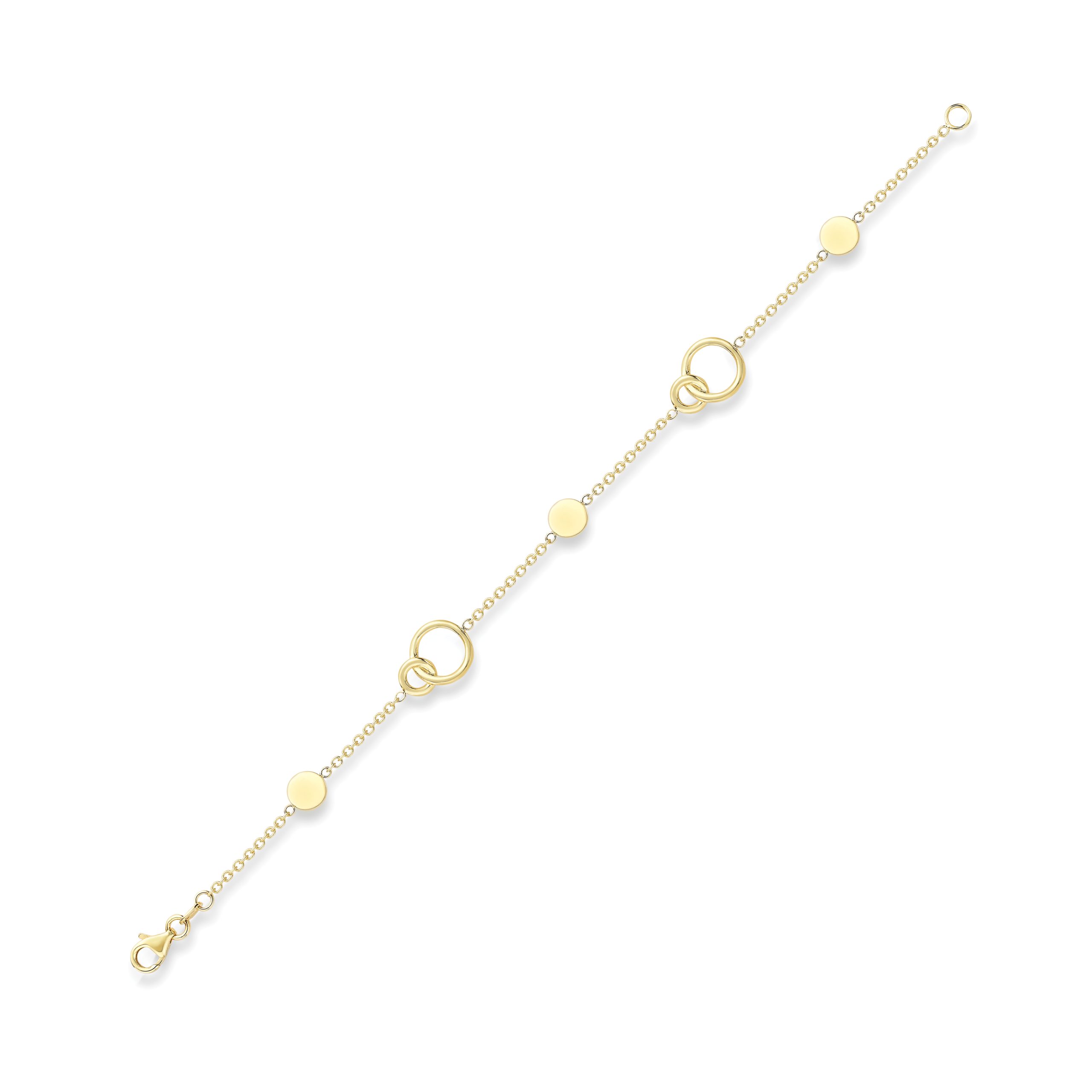 Modern Yellow Gold Bracelet
