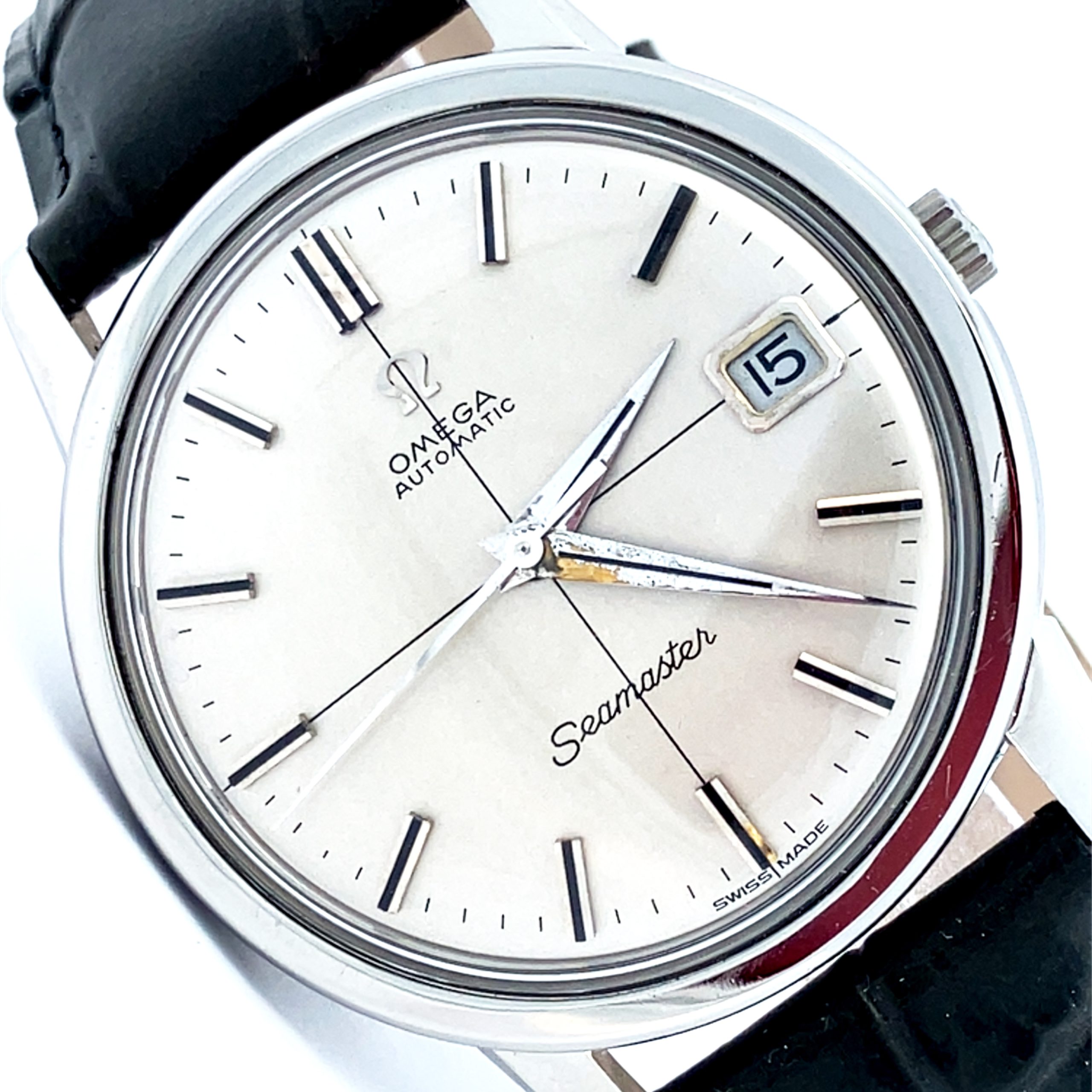 1960's Steel Omega Seamaster Automatic Watch