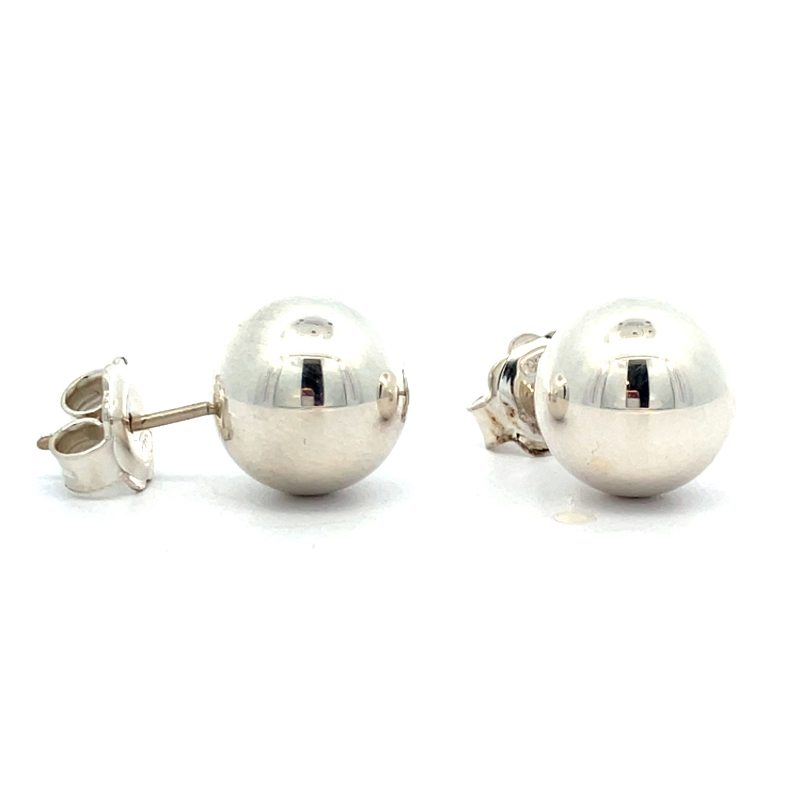 Tiffany & Co. Silver Hardware Ball Stud Earrings