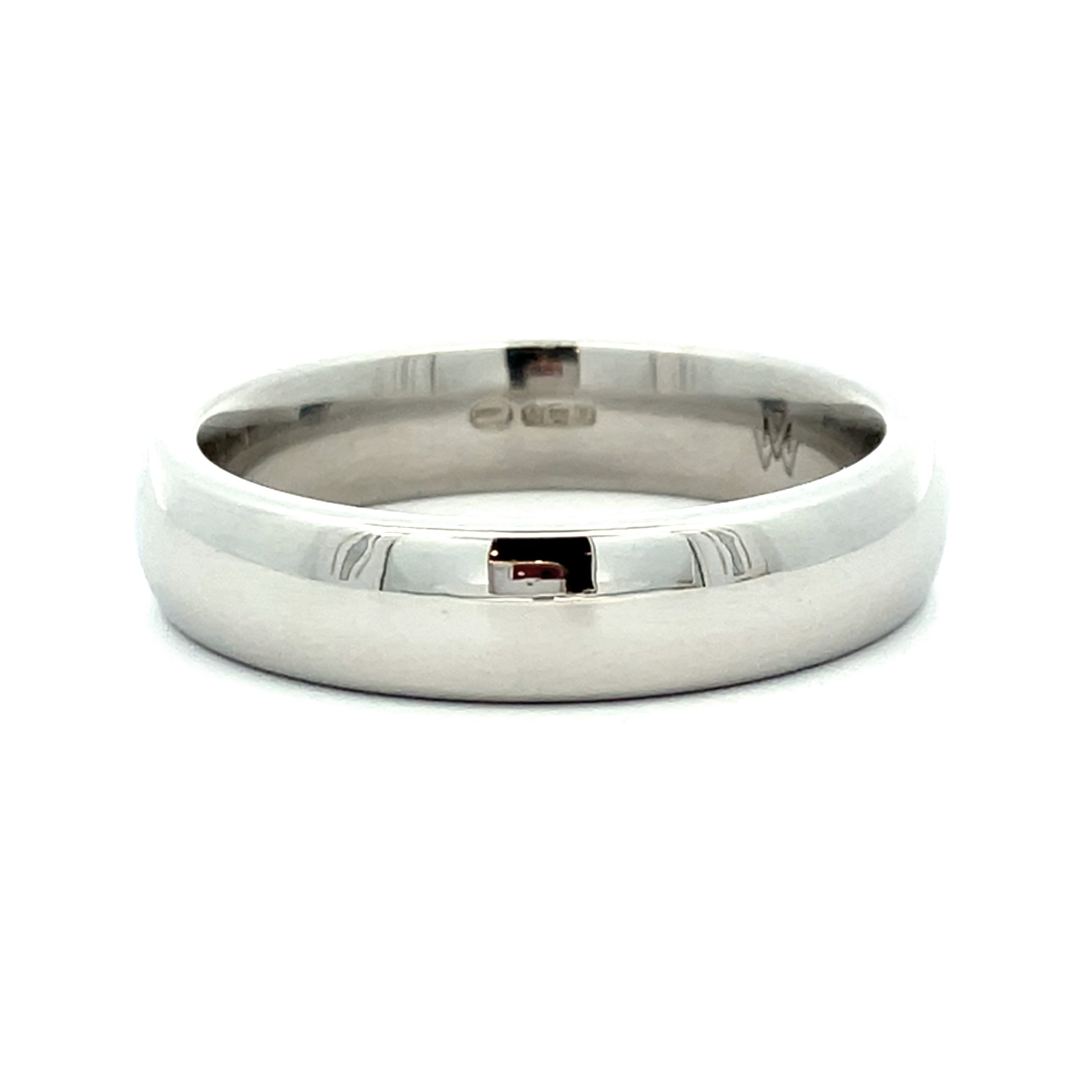 Mappin & Webb Platinum Court Wedding Band Size S